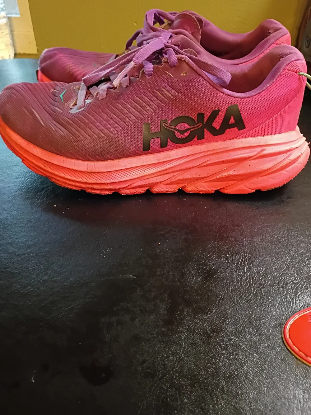 Hoka One One Women's Running Shoes in Magenta and Pink